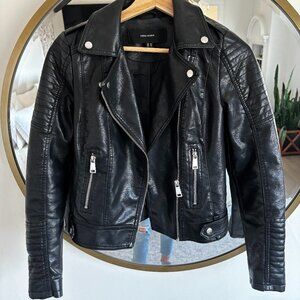 Faux Leather Jacket